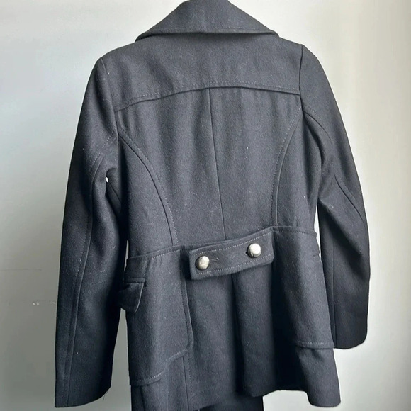 INC International Concepts Double Breasted Wool Coat | Wool Jacket | Pea Coat - Picture 7 of 10
